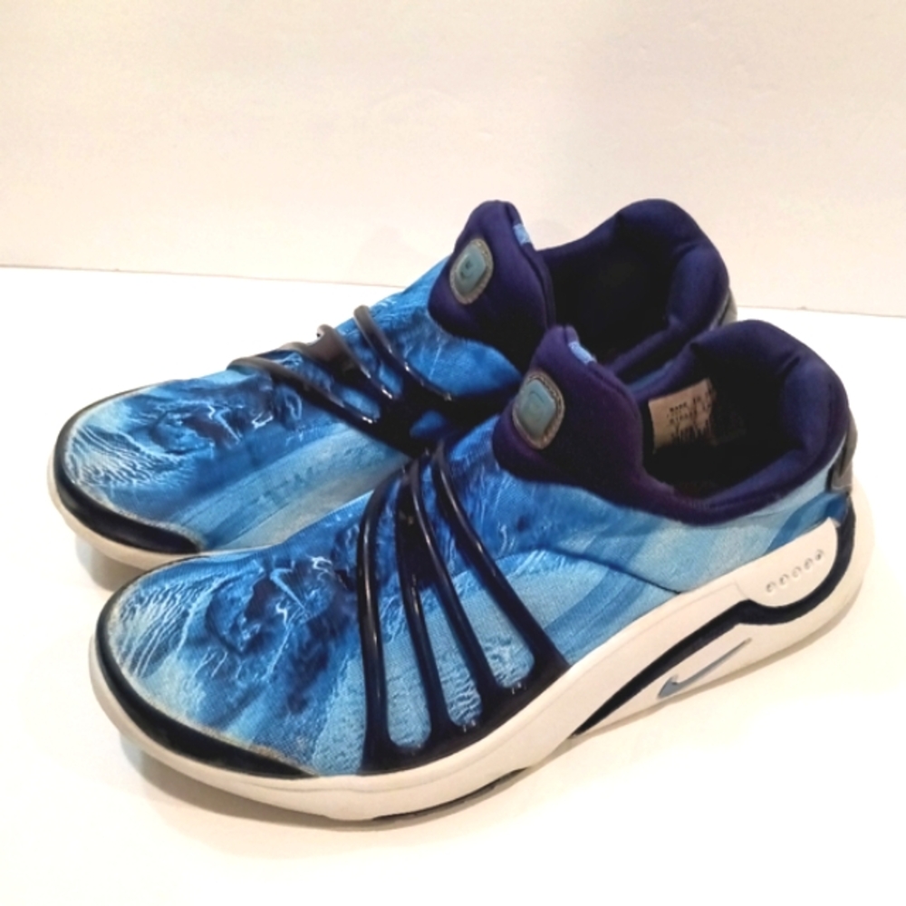 Nike Presto Blue Wave Vintage 2001 Slip-on Sneakers / Athletic Shoes Y2K Size 8